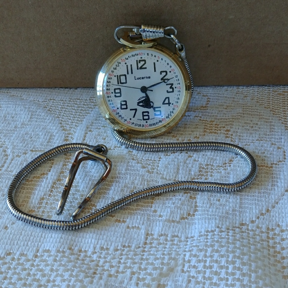Lucerne Pocket Watch in original box